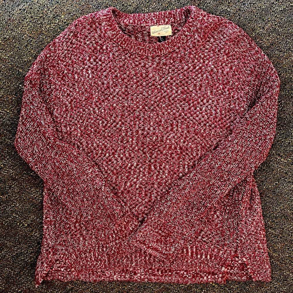 Burgundy Sweater